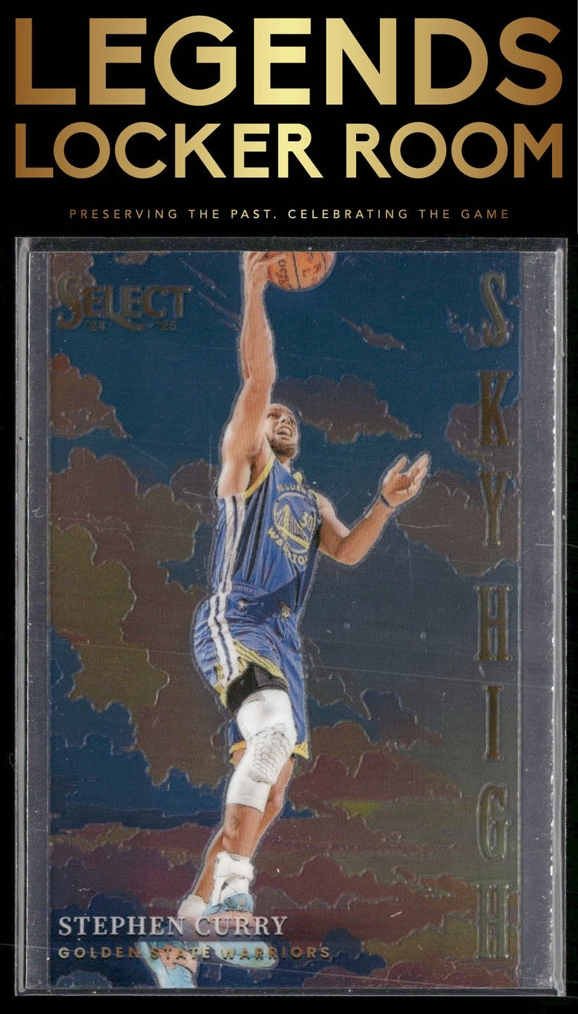 2024-25 Panini Select #7 Stephen Curry Sky High