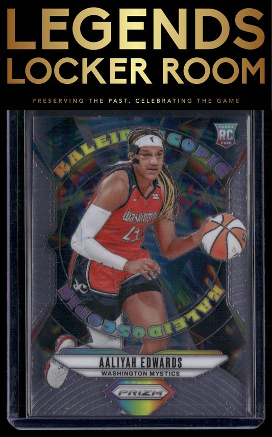 2024 Panini Prizm WNBA #6 Aaliyah Edwards Kaleidoscopic