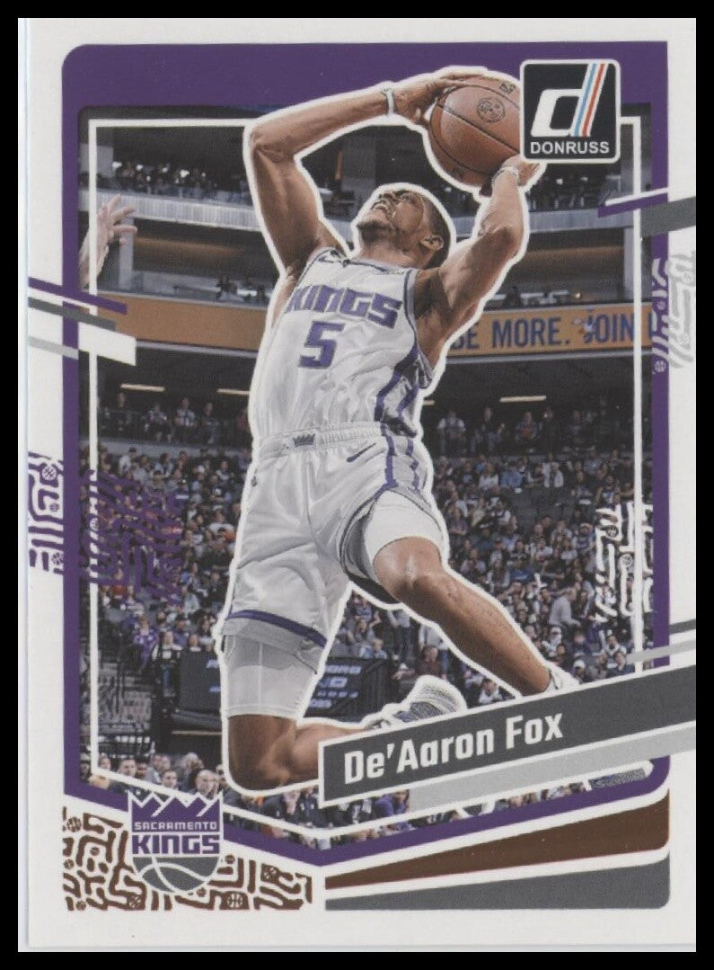2023-24 Donruss #126 De'Aaron Fox