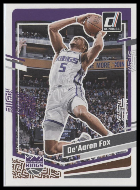 2023-24 Donruss #126 De'Aaron Fox