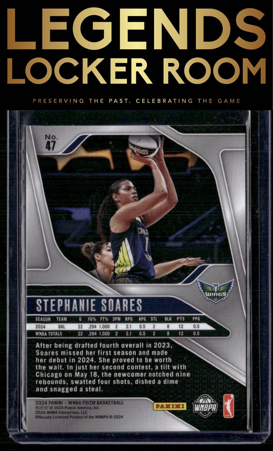 2024 Panini Prizm WNBA #47 Stephanie Soares