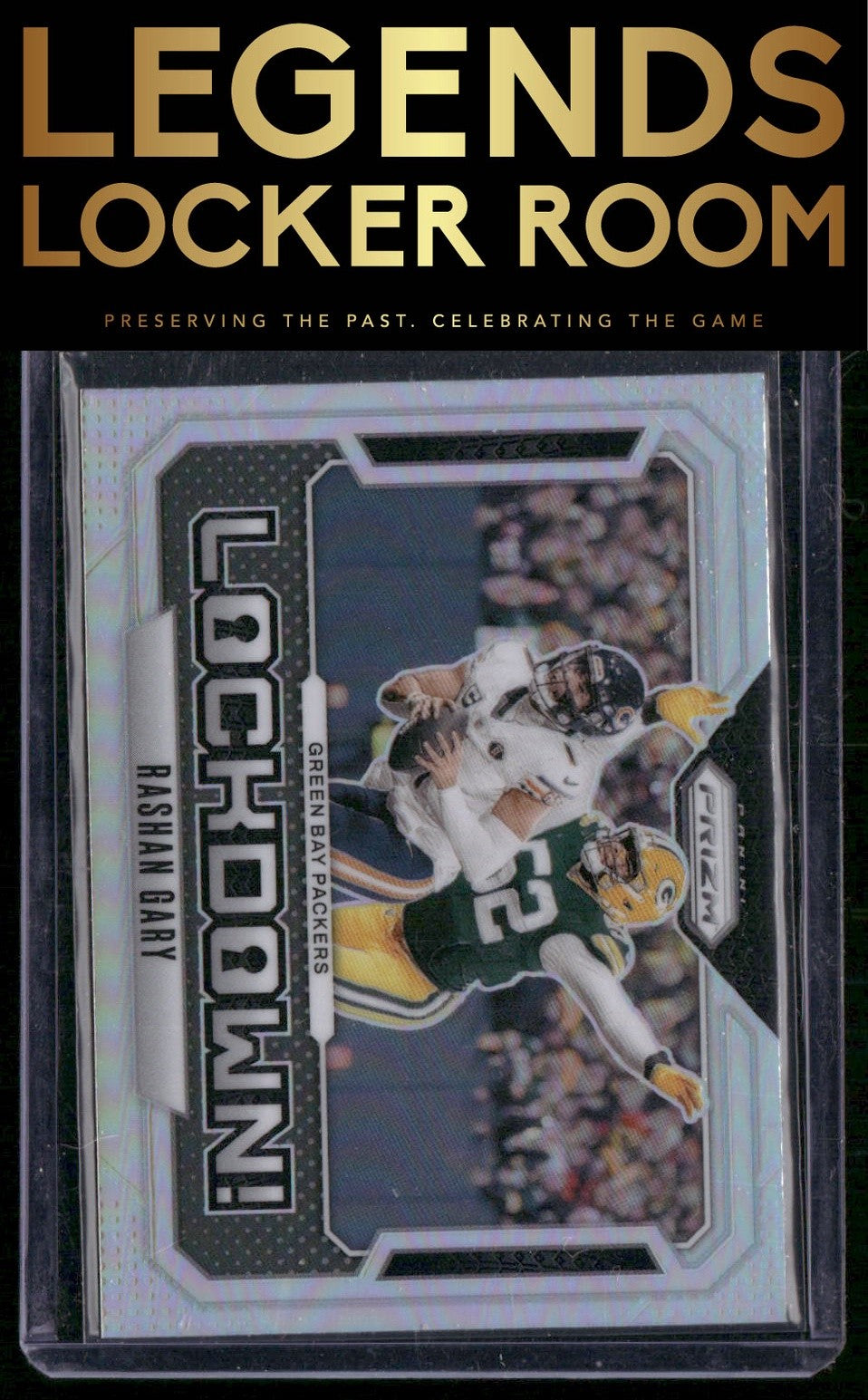 2024 Panini Prizm #6 Rashan Gary Lockdown Silver Prizm