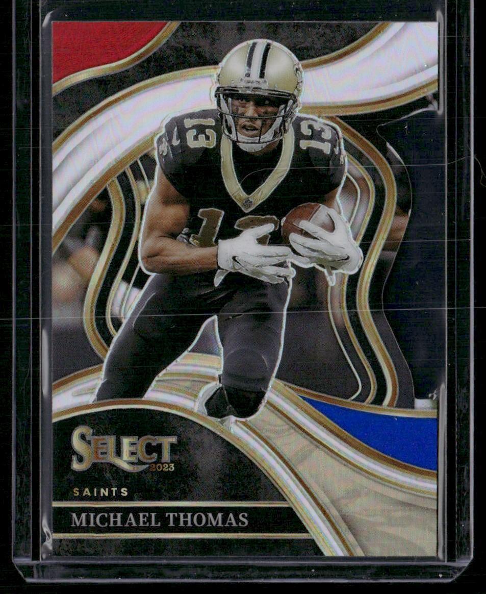 2023 Panini Select #235 Michael Thomas Red and Blue Prizm