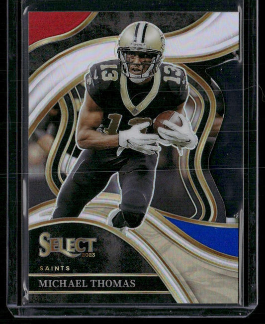 2023 Panini Select #235 Michael Thomas Red and Blue Prizm