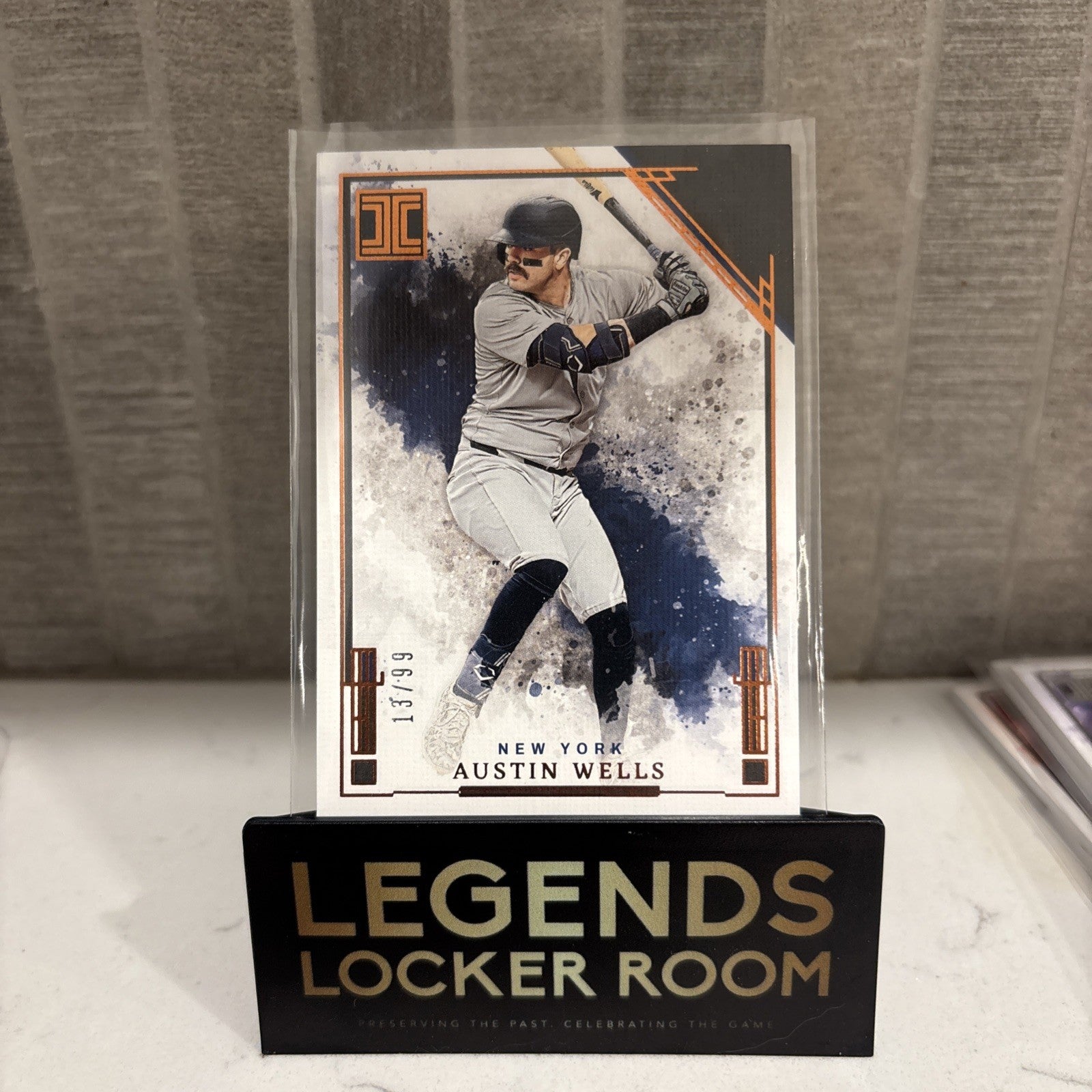 2025 Panini Impeccable Austin Wells /99 New York Yankees