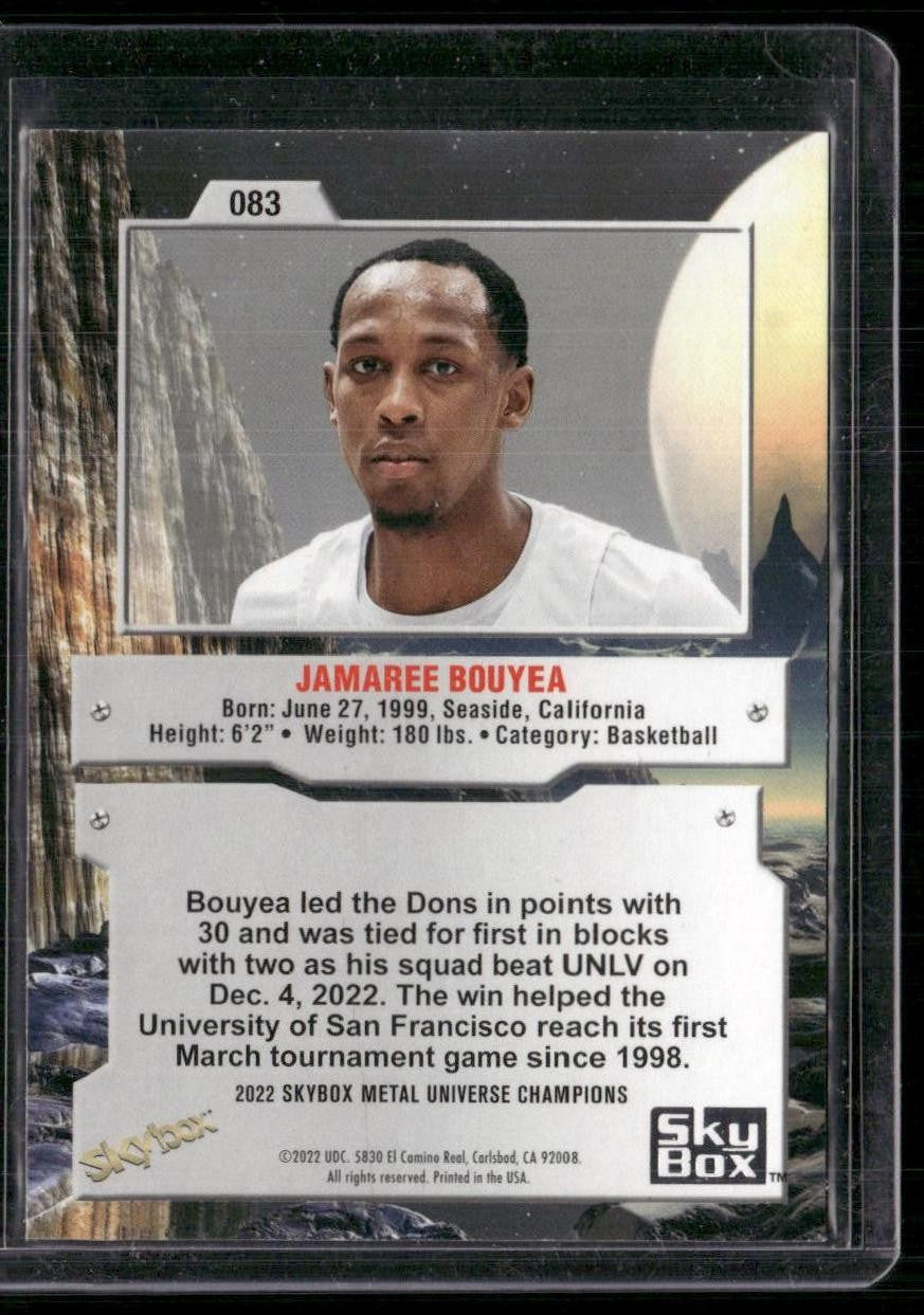 2022 SkyBox Metal Universe Champions #083 Jamaree Bouyea