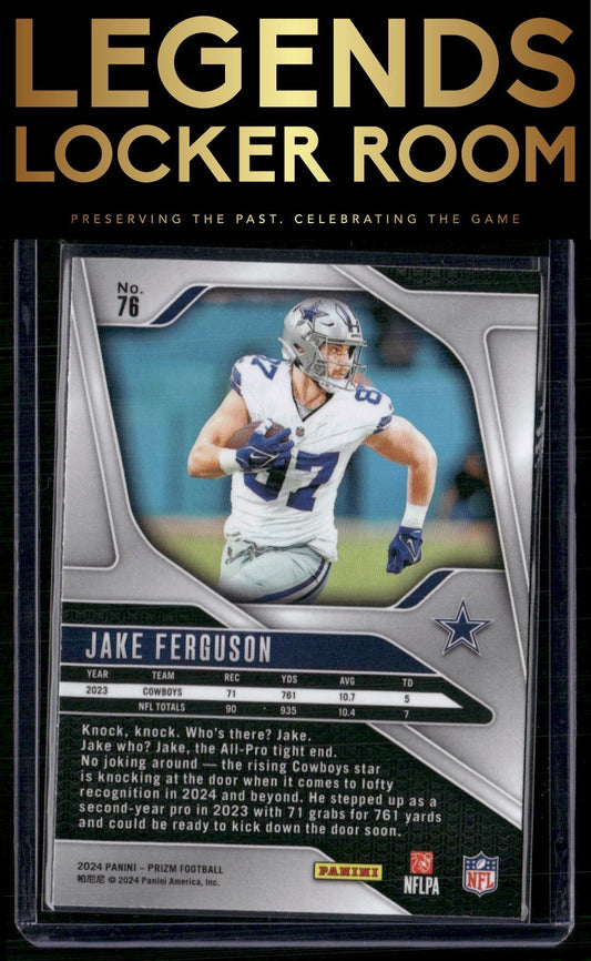 2024 Panini Prizm #76 Jake Ferguson