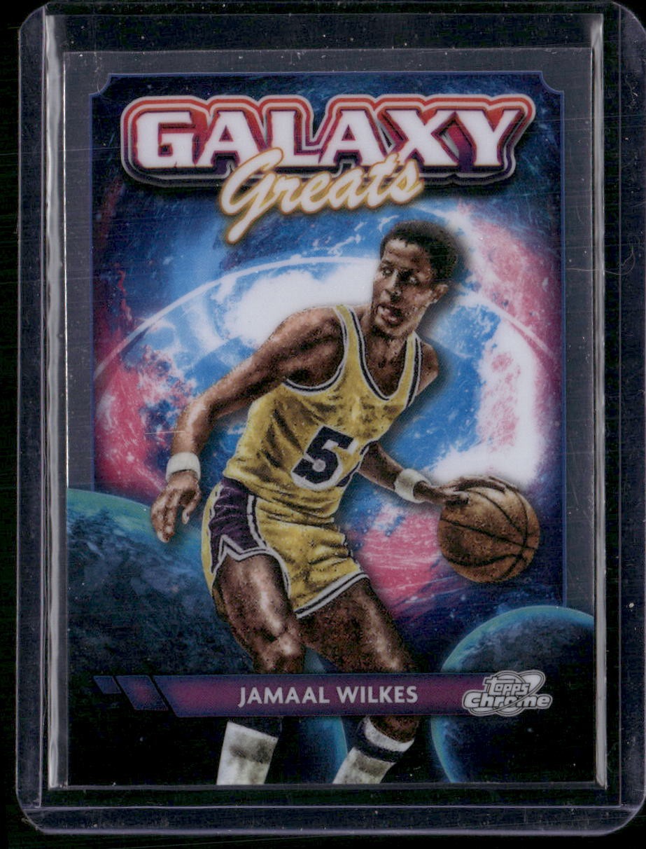 2023-24 Topps Chrome Cosmic #GG-30 Jamaal Wilkes Galaxy Greats