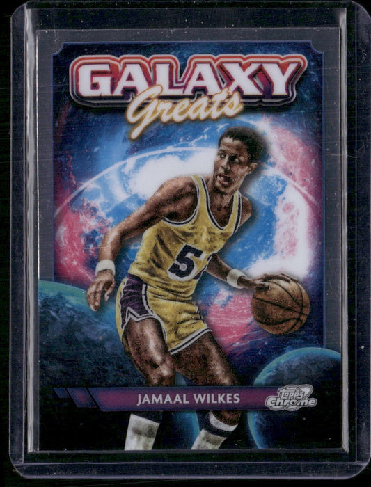 2023-24 Topps Chrome Cosmic #GG-30 Jamaal Wilkes Galaxy Greats
