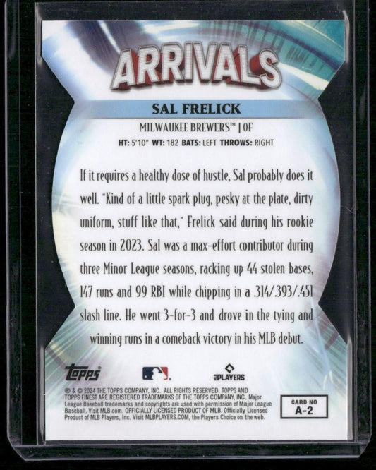 2024 Finest #A-2 Sal Frelick Arrivals