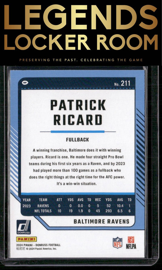 2024 Donruss #211 Patrick Ricard