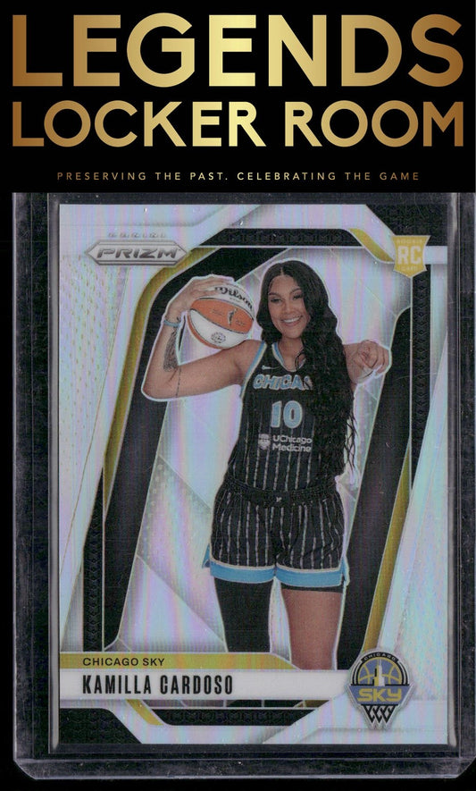 2024 Panini Prizm WNBA #149 Kamilla Cardoso Silver Prizms