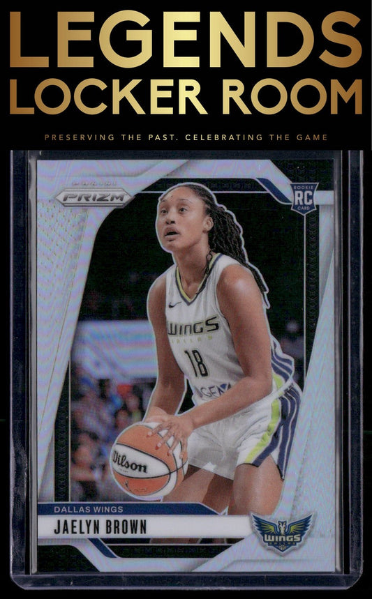 2024 Panini Prizm WNBA #31 Jaelyn Brown Silver Prizms