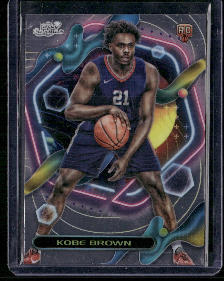 2023-24 Topps Chrome Cosmic #177 Kobe Brown