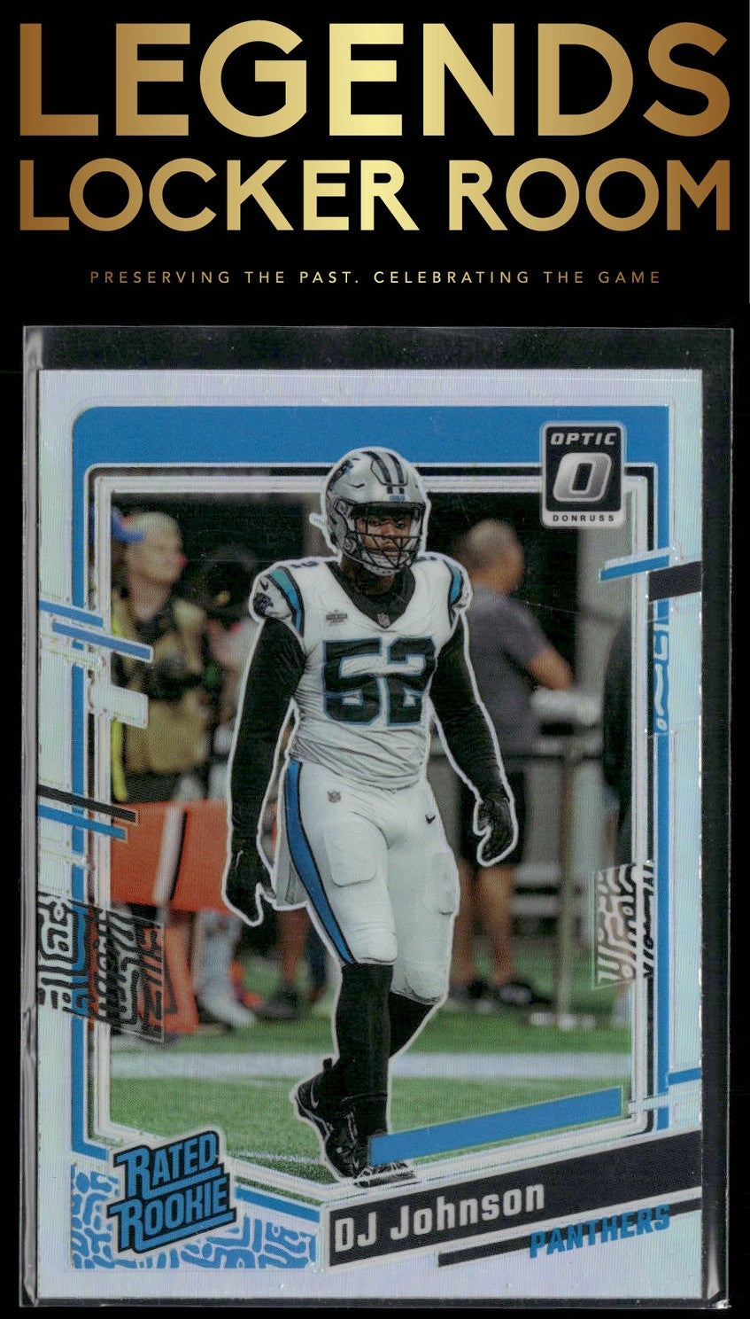 2023 Donruss Optic #214 DJ Johnson Holo