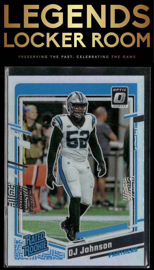 2023 Donruss Optic #214 DJ Johnson Holo