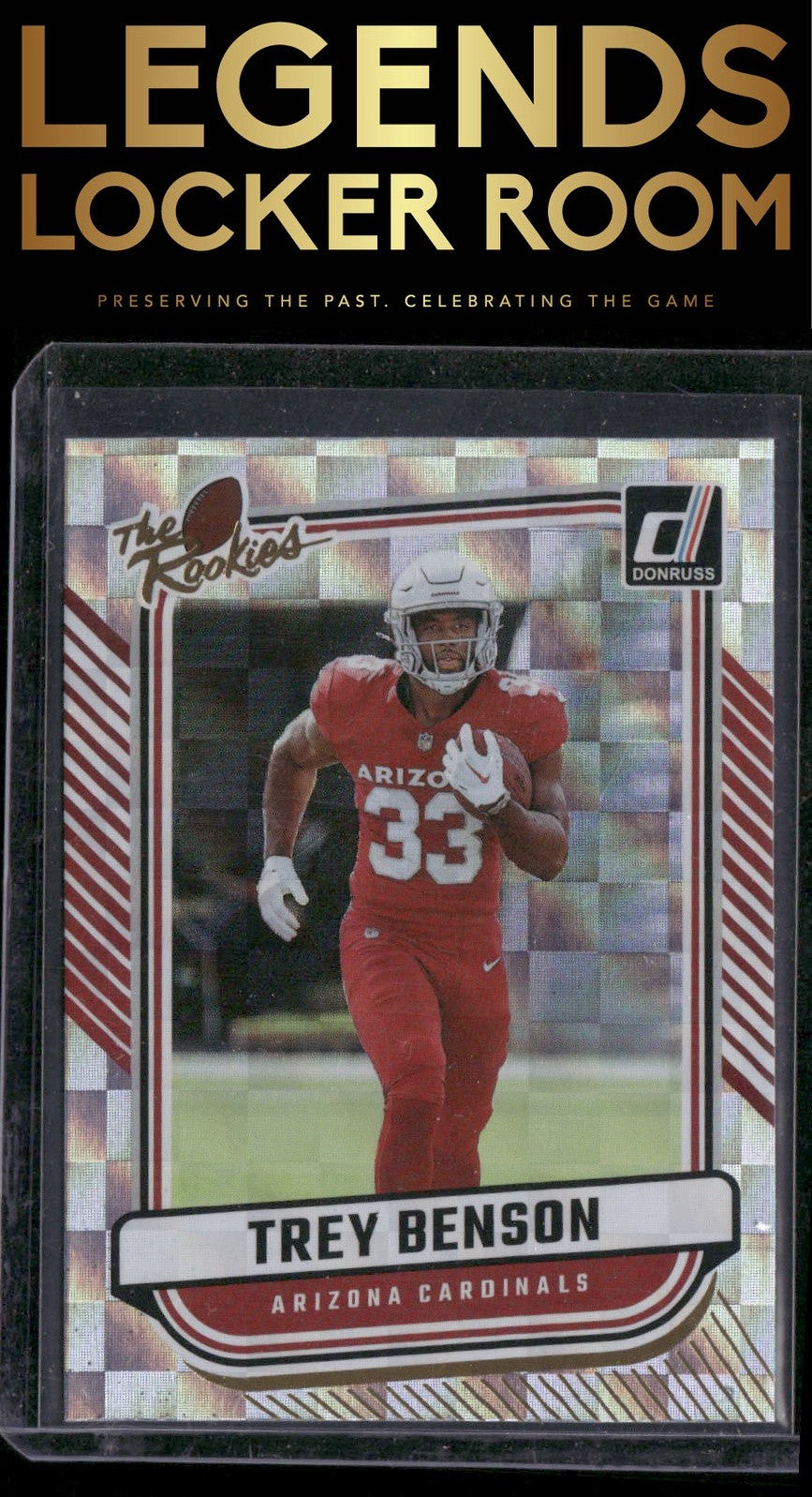 2024 Donruss #TR-4 Trey Benson The Rookies