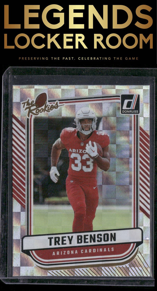 2024 Donruss #TR-4 Trey Benson The Rookies