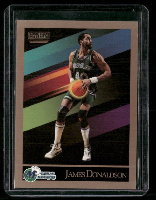 1990-91 SkyBox #63 James Donaldson