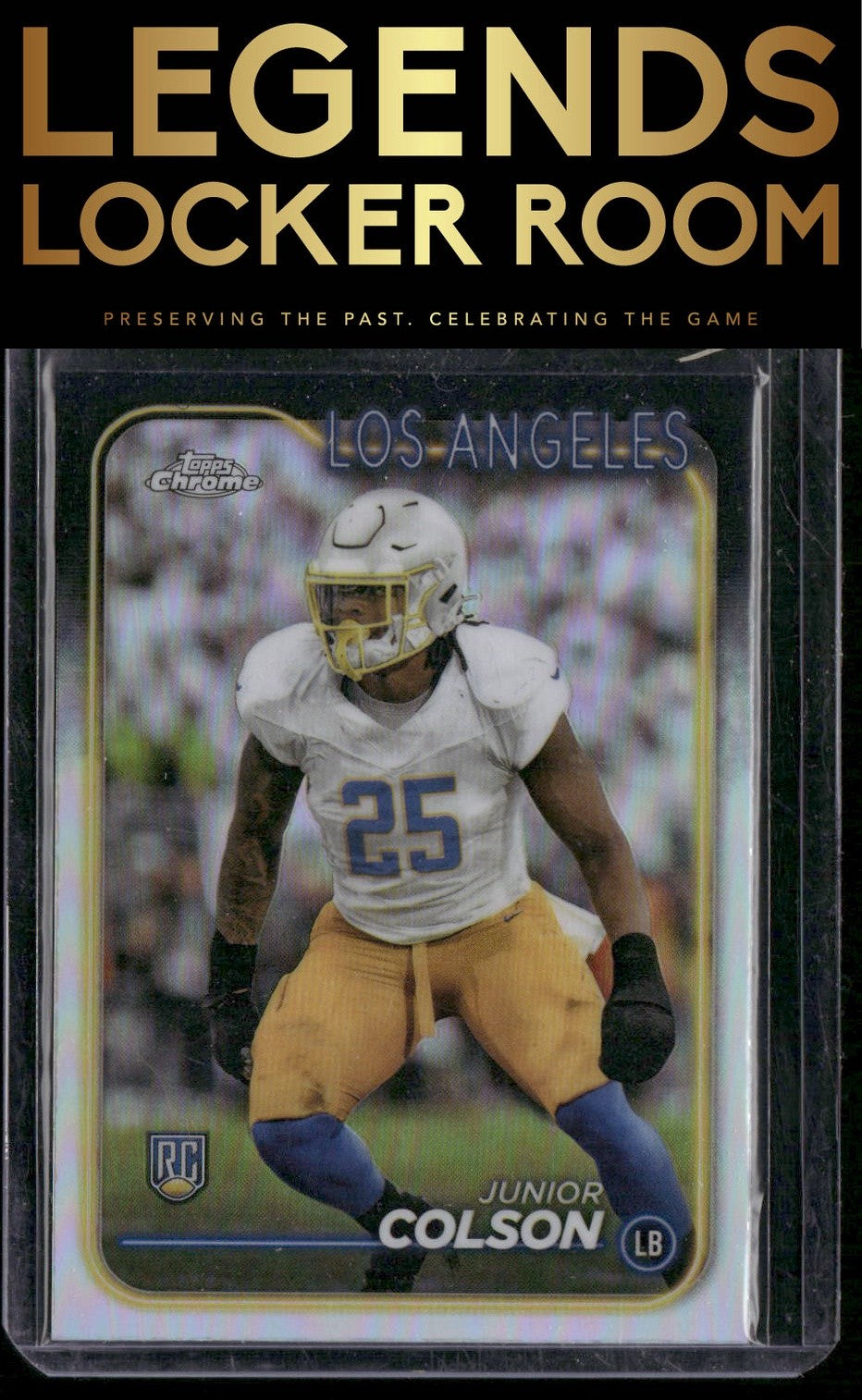 2024 Topps Chrome #291 Junior Colson Refractor