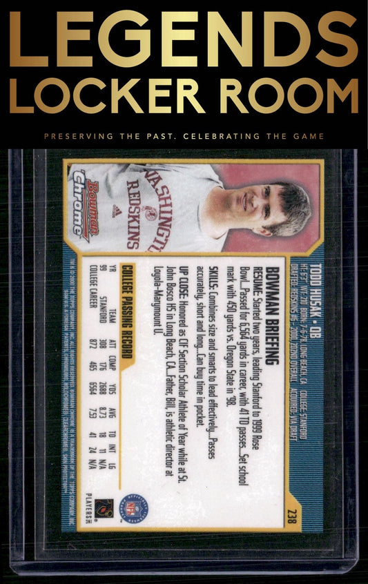 2000 Bowman Chrome #238 Todd Husak