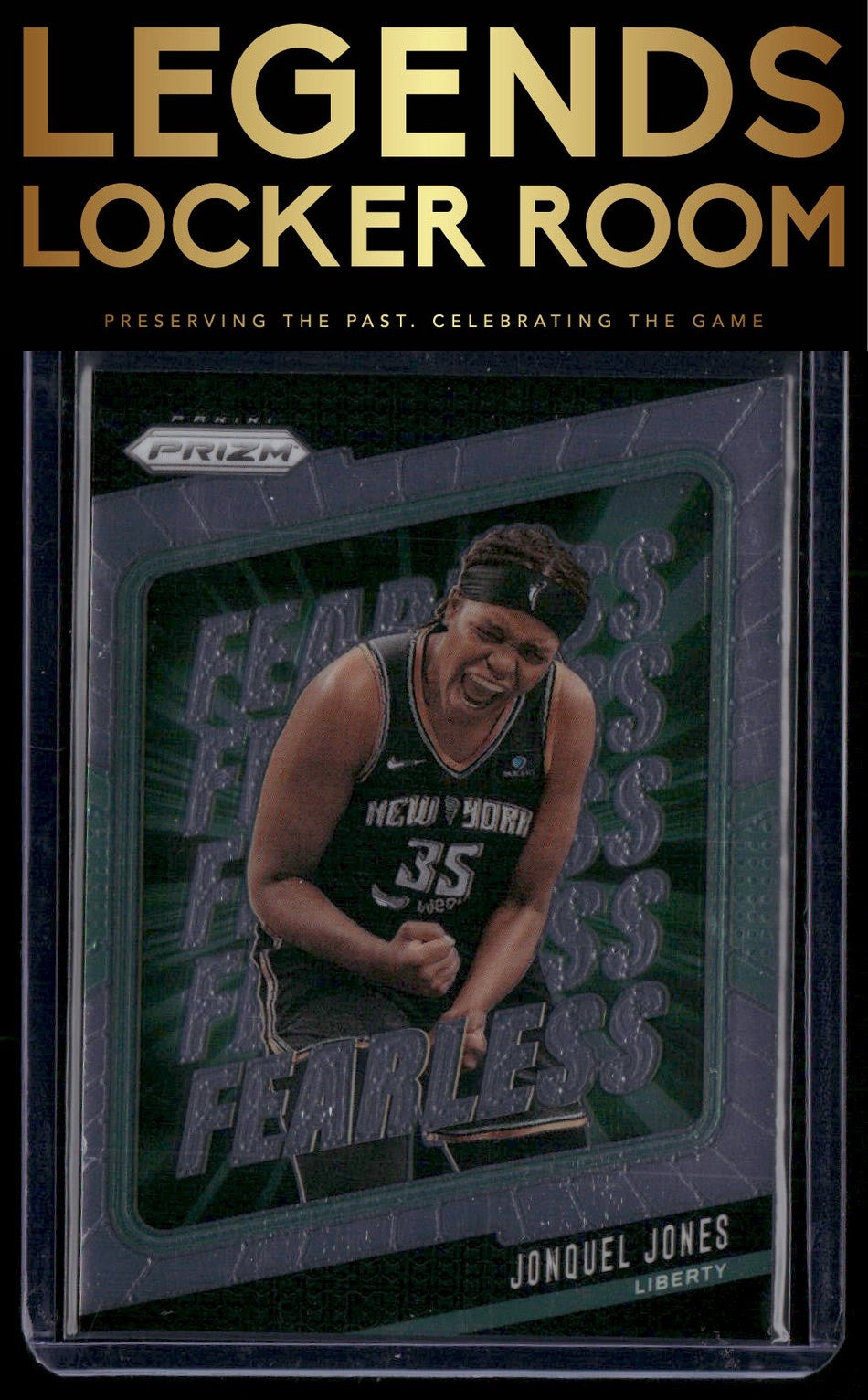 2024 Panini Prizm WNBA #8 Jonquel Jones Fearless