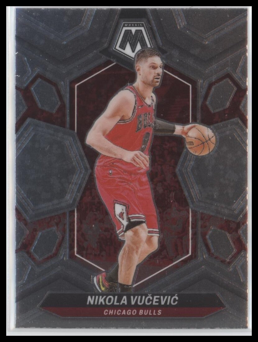 2023-24 Panini Mosaic #123 Nikola Vucevic