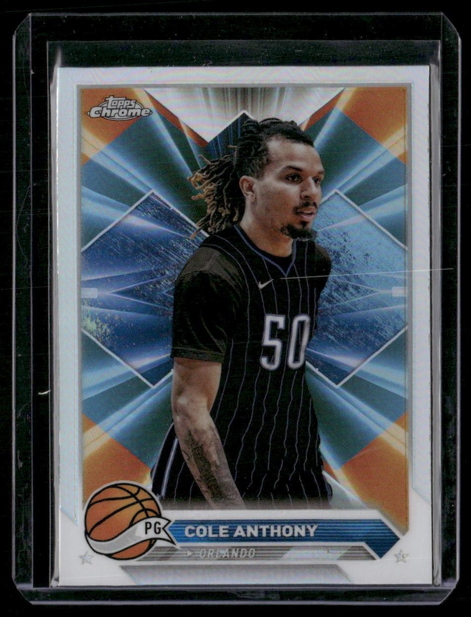 2023-24 Topps Chrome #62 Cole Anthony Refractors