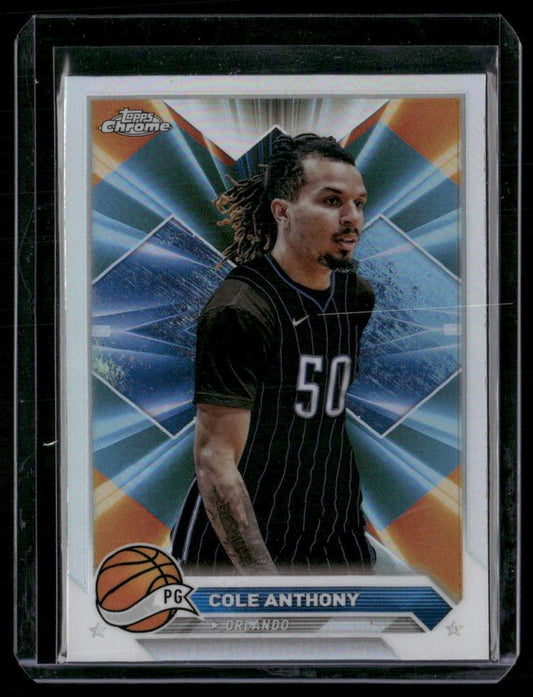 2023-24 Topps Chrome #62 Cole Anthony Refractors