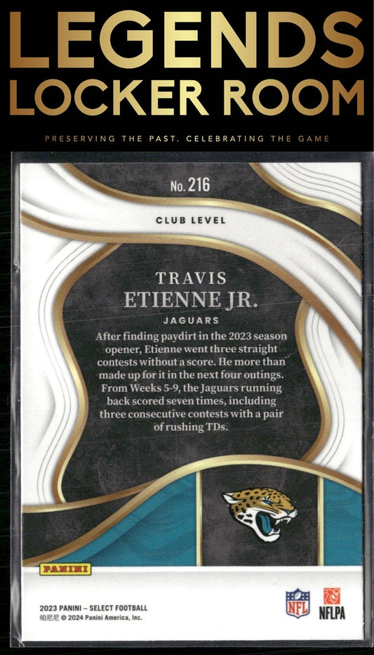 2023 Panini Select #216 Travis Etienne Jr.