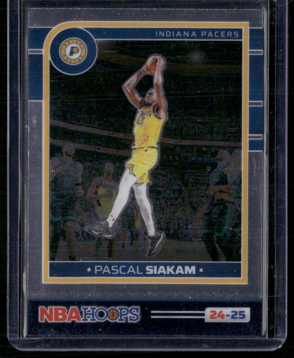 2024-25 Hoops #71 Pascal Siakam Premium Prizms Silver