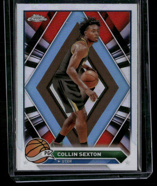 2023-24 Topps Chrome #90 Collin Sexton Refractors