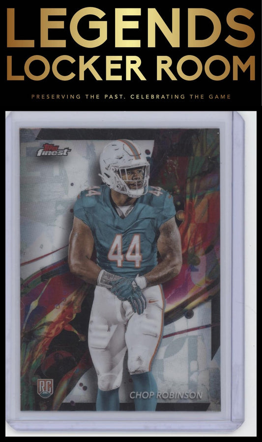 2024 Finest #57 Chop Robinson Refractor