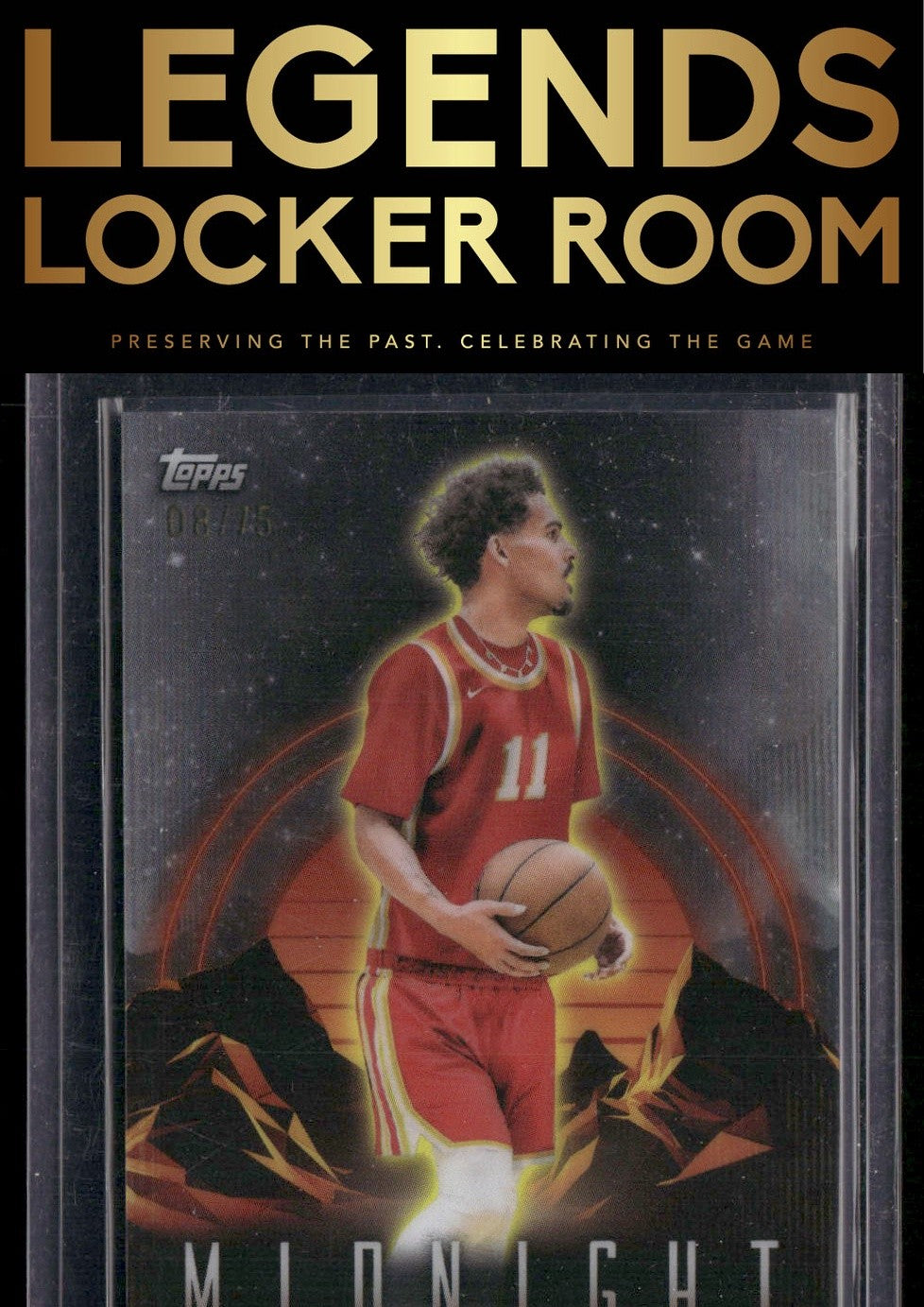 2023-24 Topps Midnight #11 Trae Young /75