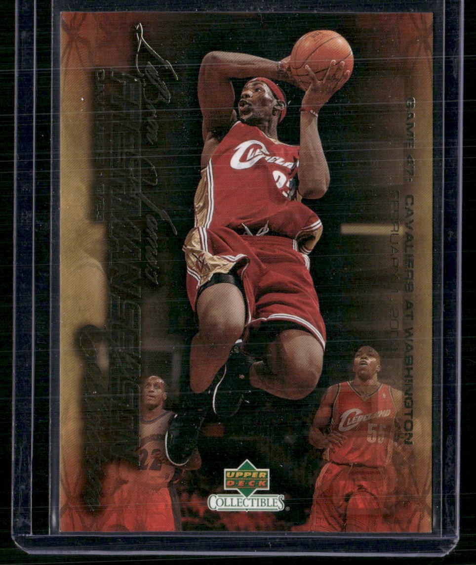 2004 Upper Deck Collectibles LeBron James Freshman Season #46 LeBron James