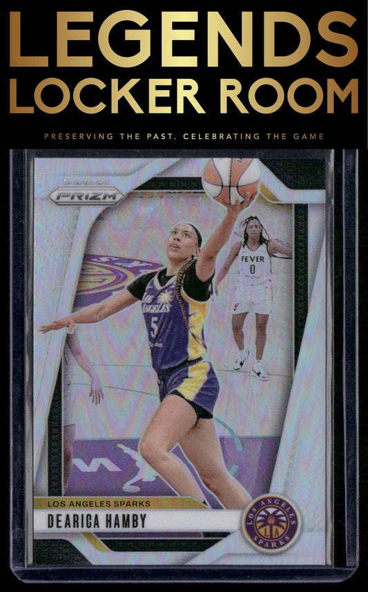 2024 Panini Prizm WNBA #19 Dearica Hamby Silver Prizms