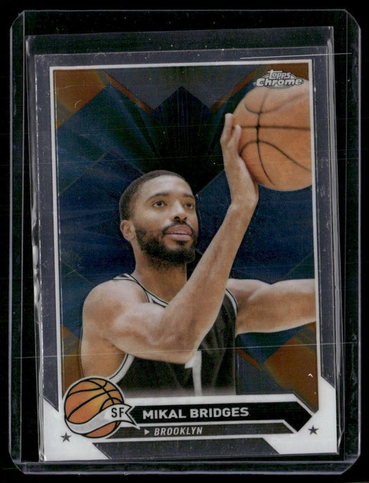 2023-24 Topps Chrome #2 Mikal Bridges