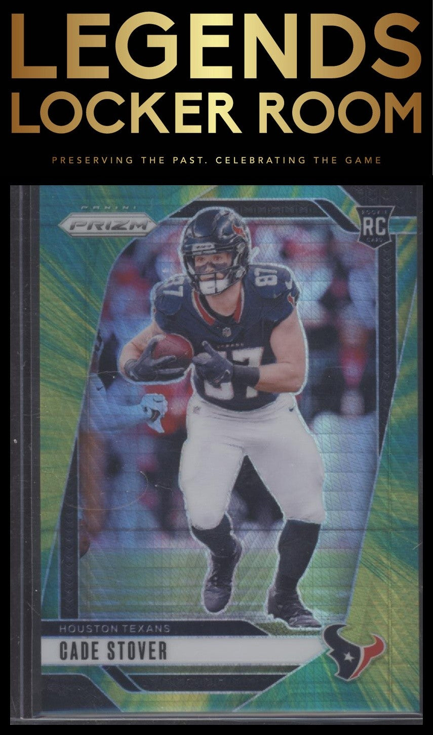 2024 Panini Prizm #318 Cade Stover Hyper #/180