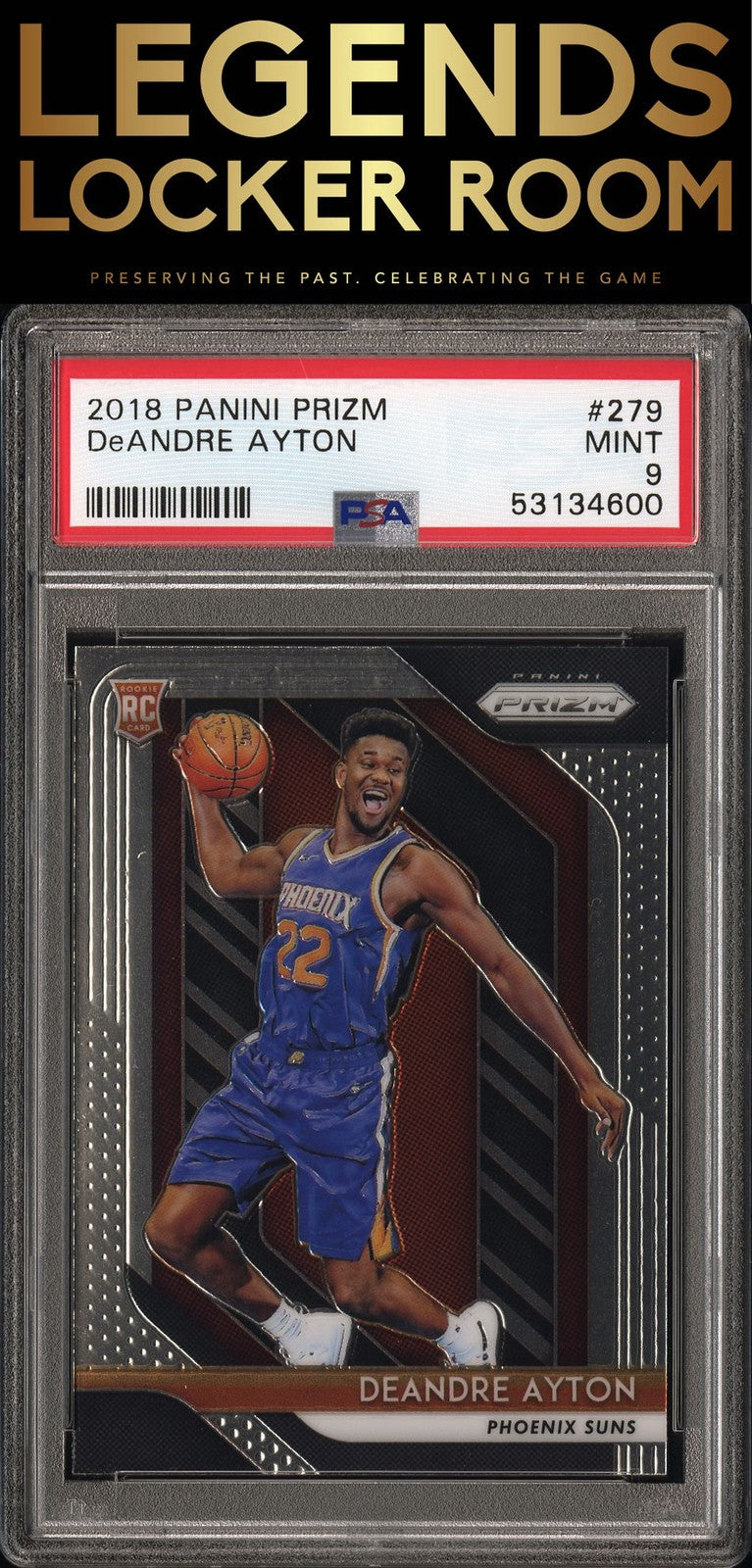 2018 Panini Prizm #279 Deandre Ayton PSA 9
