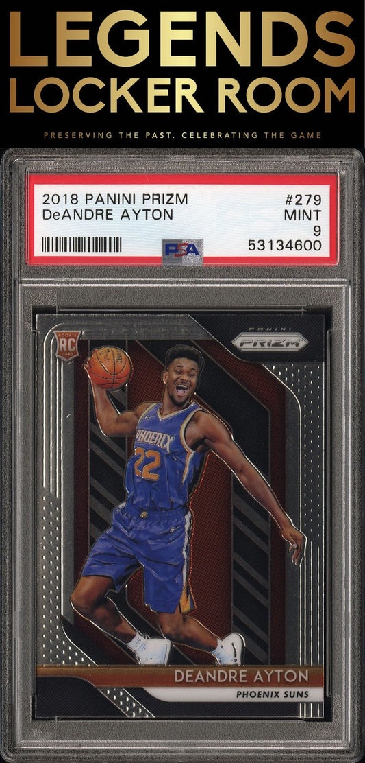 2018 Panini Prizm #279 Deandre Ayton PSA 9