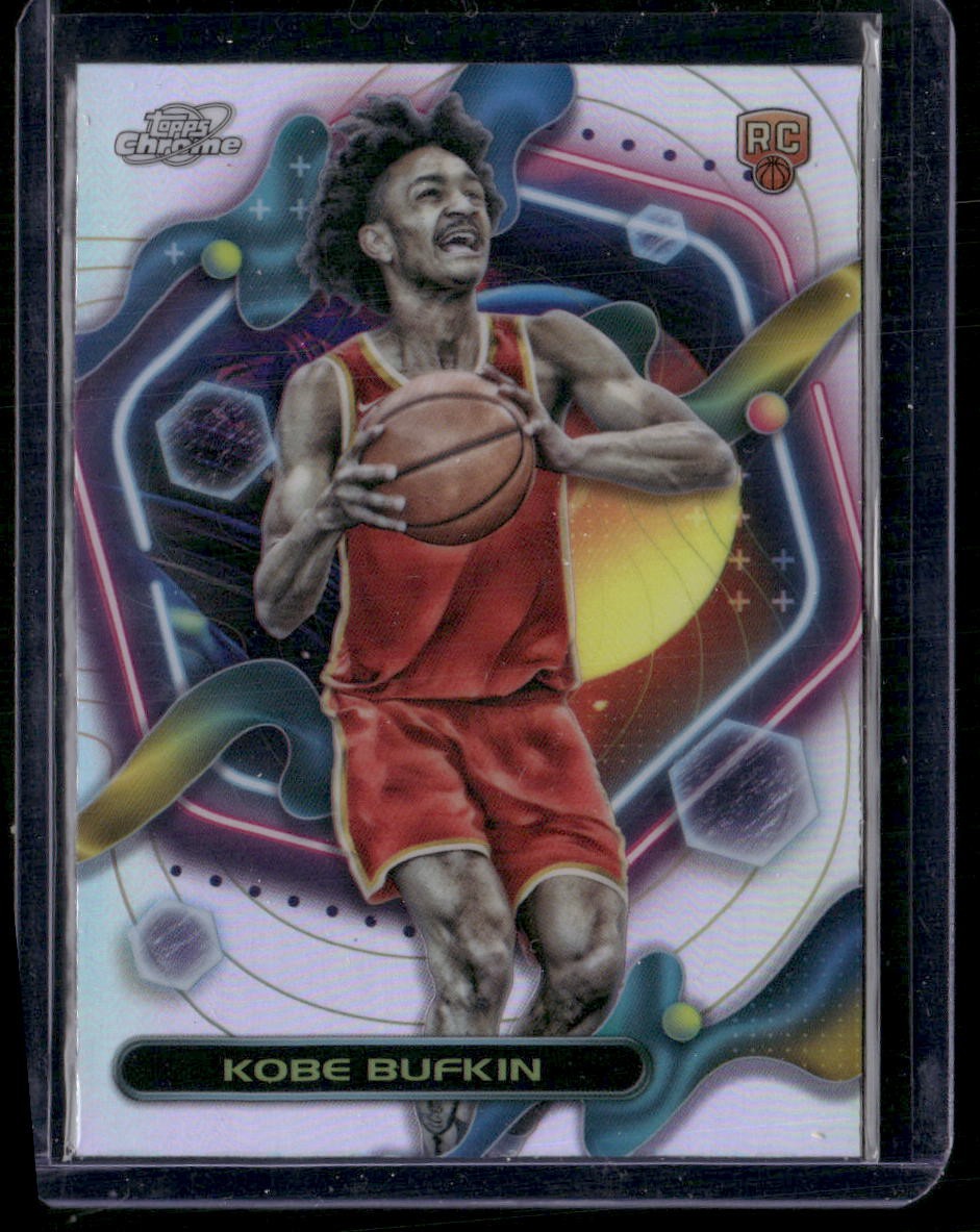 2023-24 Topps Chrome Cosmic #164 Kobe Bufkin Refractors