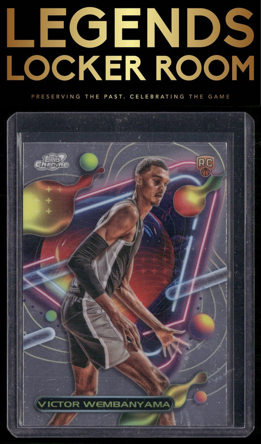 2023-24 Topps Chrome Cosmic #151 Victor Wembanyama