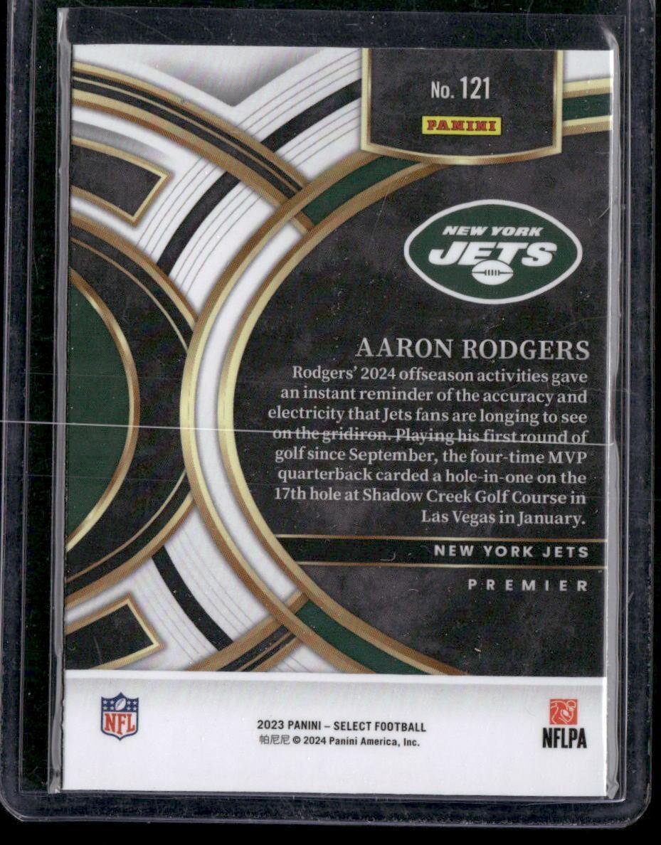 2023 Panini Select #121 Aaron Rodgers