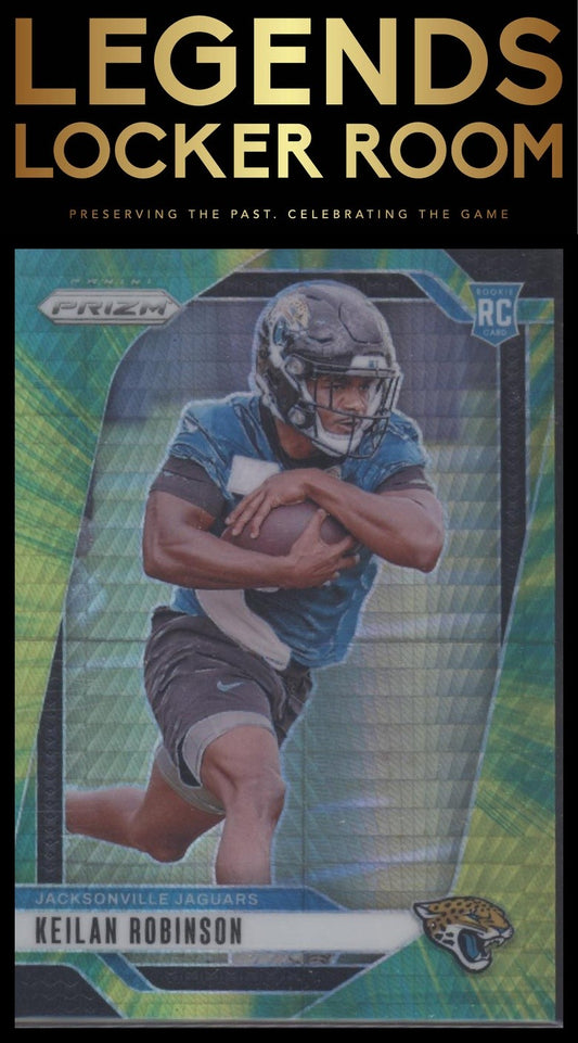 2024 Panini Prizm #361 Keilan Robinson Hyper #/180