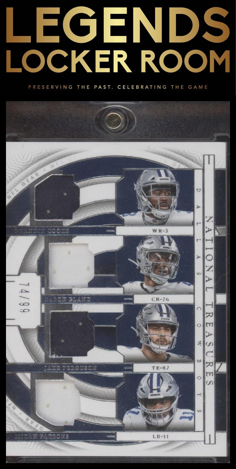 2023 Panini National Treasures Cooks/Bland/Ferguson/Parsons