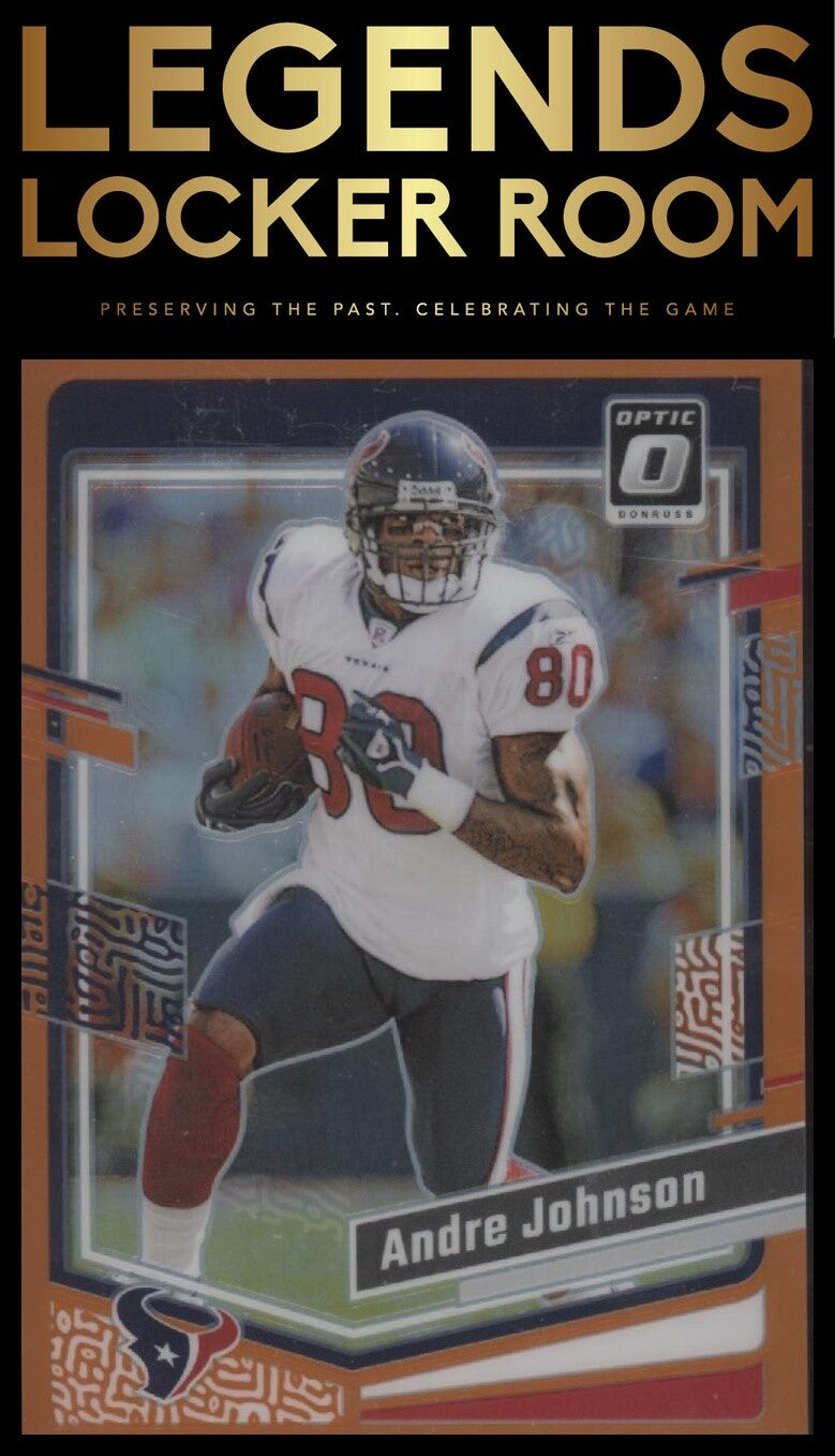 2023 Donruss Optic #70 Andre Johnson Orange #/249