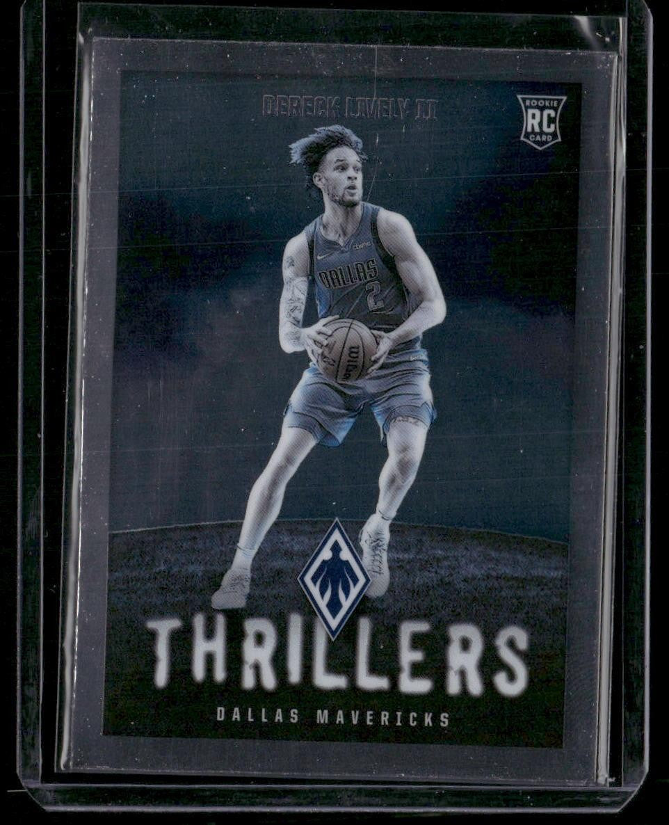 2023-24 Panini Phoenix #6 Dereck Lively II Thrillers Silver