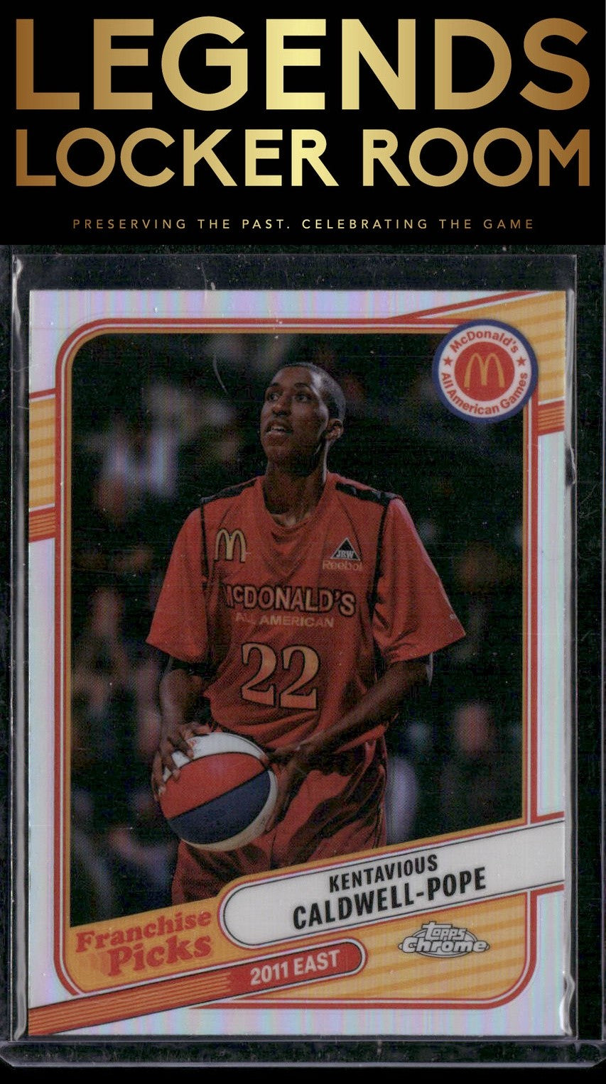 2024 Topps Chrome McDonald's All-American Kentavious Caldwell-Pope Refractor