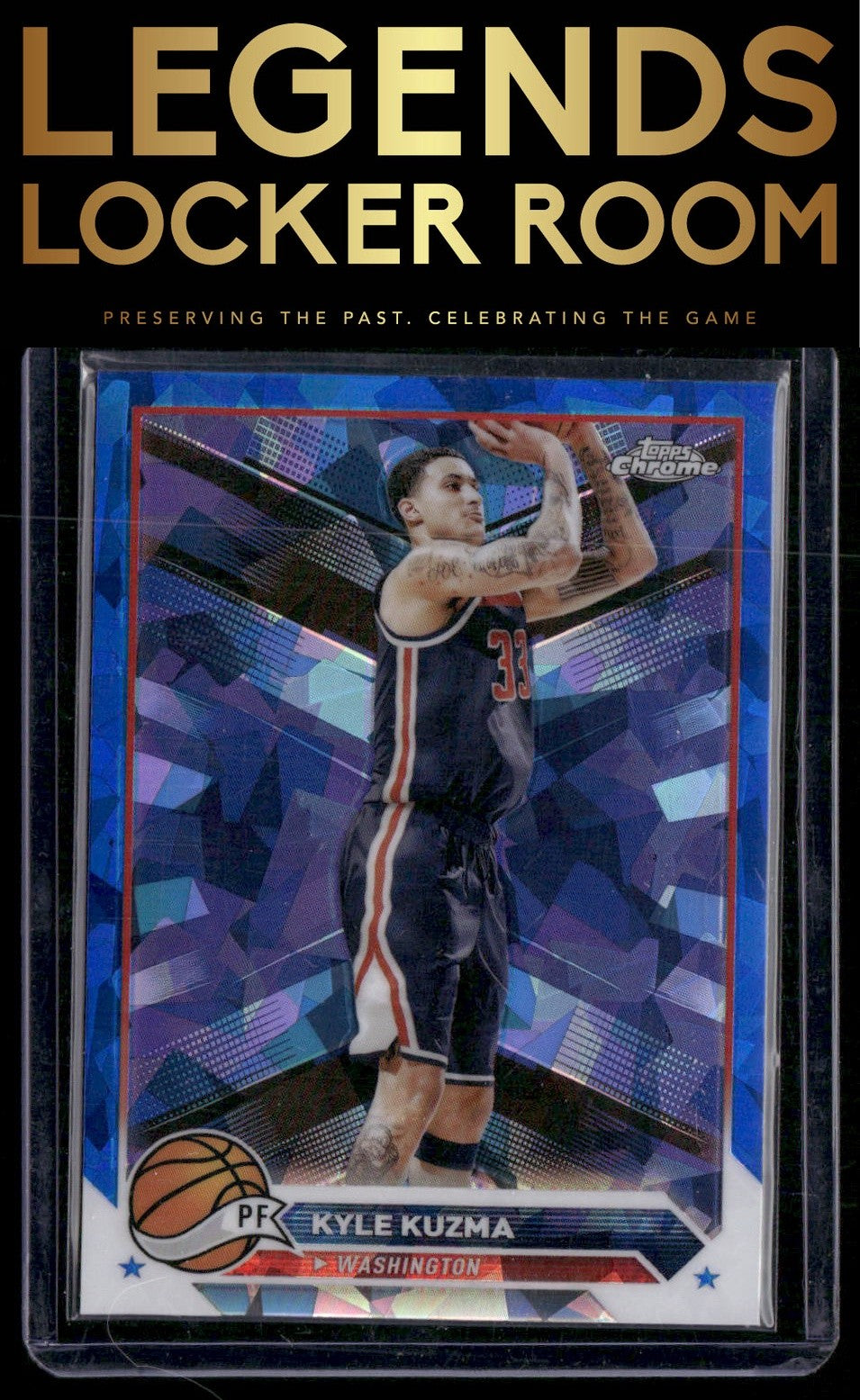 2023-24 Topps Chrome Sapphire Edition #139 Kyle Kuzma