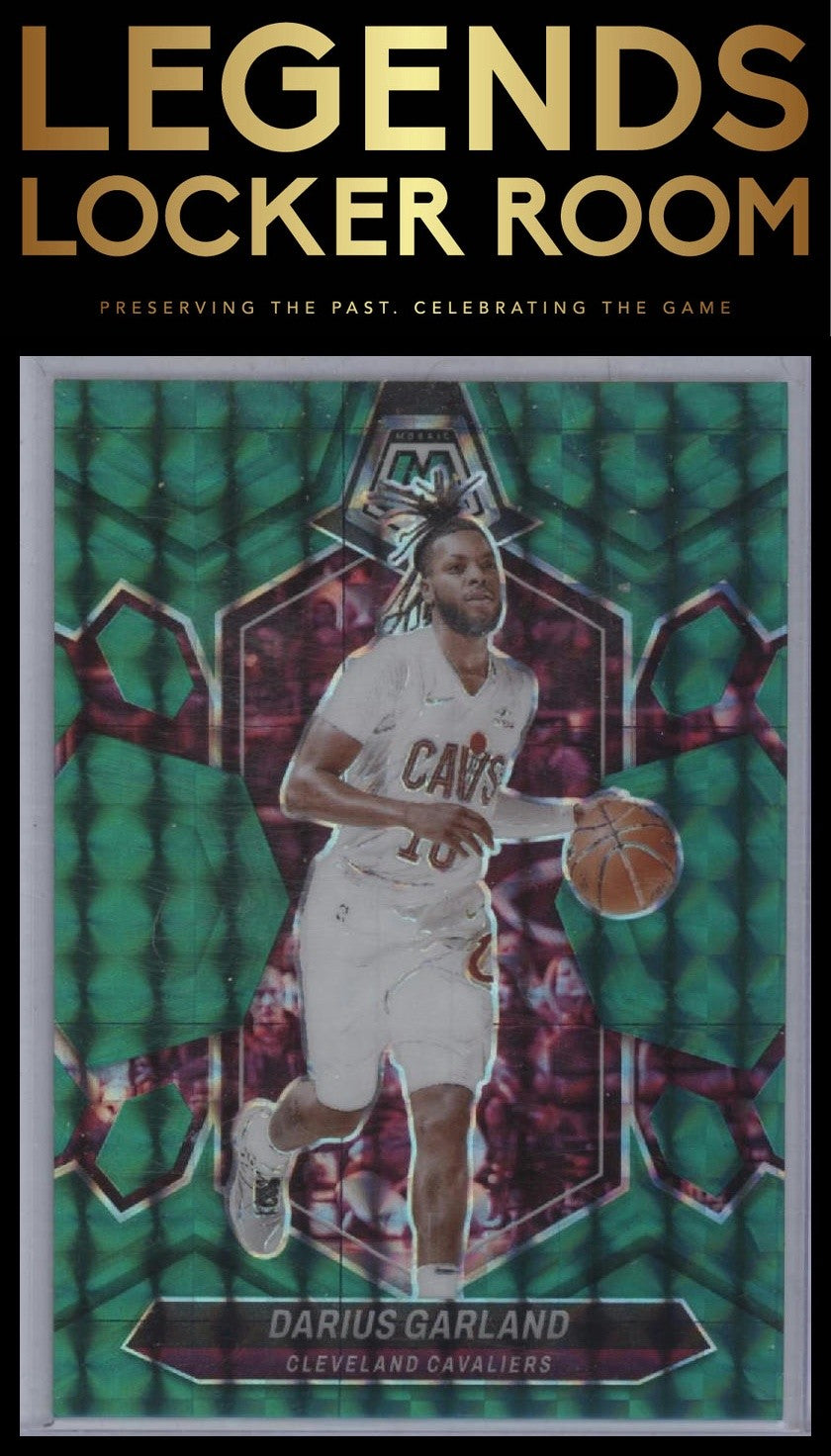 2023-24 Panini Mosaic #105 Darius Garland Teal #/75